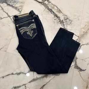 Rock Revivak Women’s Jeans with Embroidered Pockets 31